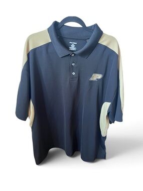 Men’s Pro Edge Purdue Polo Shirt Sz XXL